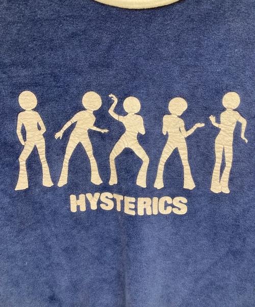 hysterics（ヒステリックス）hysterics (ヒステリックス) パイルチュニック ブルー サイズ:Freeの古着・服飾アイテム