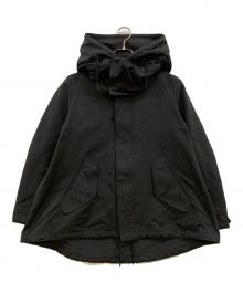 THE RERACS（ザ リラクス）の古着「ショートモッズコート」｜ブラック