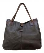 Daniel&Bobダニエル＆ボブ）の古着「CINDY ALCE レザートートバッグ」｜ブラウン