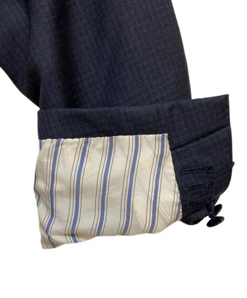 BEAMS F（ビームスエフ）BEAMS F (ビームスエフ) ウールセットアップスーツ ネイビー サイズ:46の古着・服飾アイテム