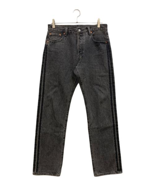 LEVI'S（リーバイス）LEVI'S (リーバイス) UNDERCOVER (アンダーカバー) 501 ブラックデニムパンツ ブラック サイズ:81cm(W32)の古着・服飾アイテム
