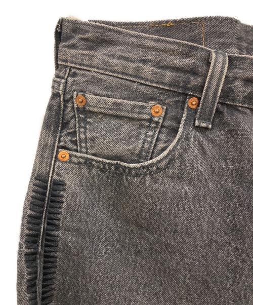 LEVI'S（リーバイス）LEVI'S (リーバイス) UNDERCOVER (アンダーカバー) 501 ブラックデニムパンツ ブラック サイズ:81cm(W32)の古着・服飾アイテム