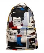 PORTER×JOYRICHポーター×ジョイリッチ）の古着「プリントタンカーバックパックリュック」｜マルチカラー
