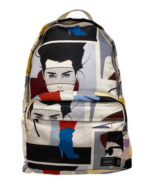 PORTER（ポーター）PORTER (ポーター) JOYRICH (ジョイリッチ) プリントタンカーバックパックリュック マルチカラーの古着・服飾アイテム
