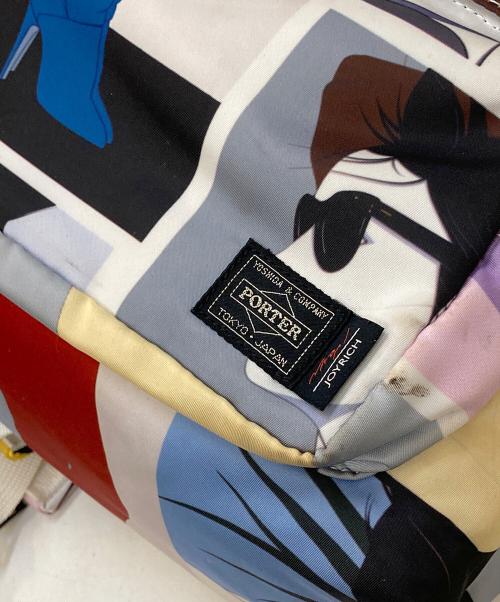 PORTER（ポーター）PORTER (ポーター) JOYRICH (ジョイリッチ) プリントタンカーバックパックリュック マルチカラーの古着・服飾アイテム
