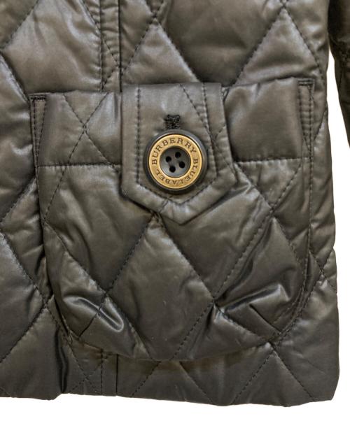 BURBERRY BLUE LABEL（バーバリー ブルー レーベル）BURBERRY BLUE LABEL (バーバリーロンドンブルーレーベル) ライナーチェックキルティングジャケット グレー サイズ:38の古着・服飾アイテム