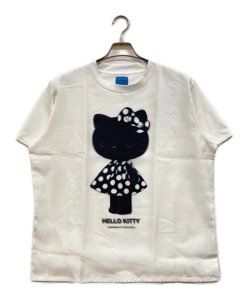 TRIPPY ART（トリッピーアート）TRIPPY ART (トリッピーアート) ハローキティTシャツ ホワイト サイズ:Ｌ 未使用品の古着・服飾アイテム