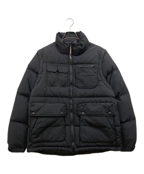 YIHUAXU（-）YIHUAXU (-) タクティカルダウンジャケット ブラック サイズ:XLの古着・服飾アイテム
