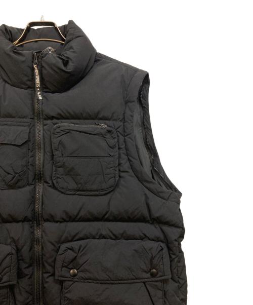 YIHUAXU（-）YIHUAXU (-) タクティカルダウンジャケット ブラック サイズ:XLの古着・服飾アイテム