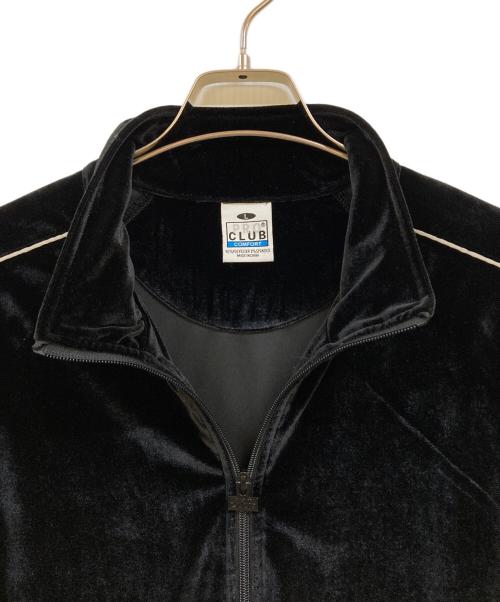 PROCLUB（プロクラブ）PROCLUB (プロクラブ) ベロアトラックセットアップ ブラック サイズ:Lの古着・服飾アイテム