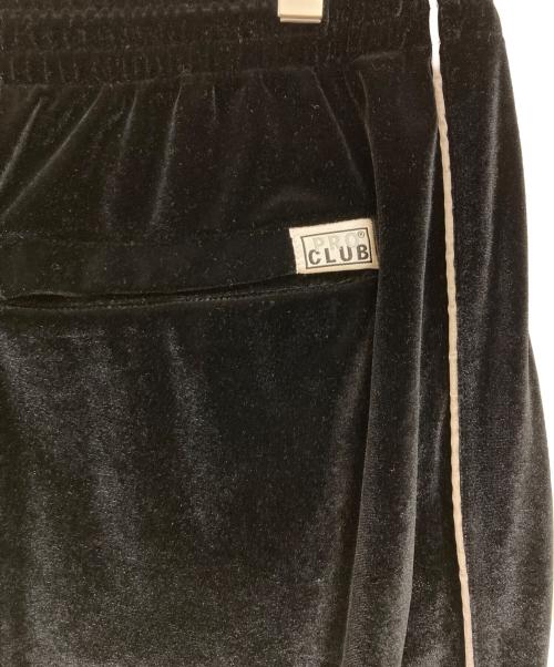 PROCLUB（プロクラブ）PROCLUB (プロクラブ) ベロアトラックセットアップ ブラック サイズ:Lの古着・服飾アイテム