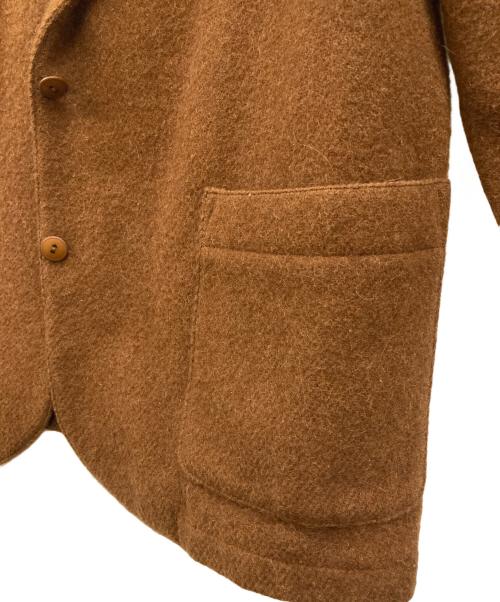 Y's（ワイズ）Y's (ワイズ) ウールテーラードジャケット ブラウン サイズ:9の古着・服飾アイテム