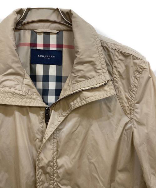BURBERRY LONDON（バーバリーロンドン）BURBERRY LONDON (バーバリーロンドン) ライナーチェックナイロンジャケット ベージュ サイズ:Lの古着・服飾アイテム