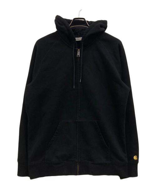 Carhartt WIP（カーハート ワークインプログレス）Carhartt WIP (カーハート ワークインプログレス) HOODED CHASE JACKET ブラック サイズ:XLの古着・服飾アイテム