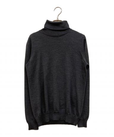中古・古着通販】Zanone (ザノーネ) タートルネックニット グレー