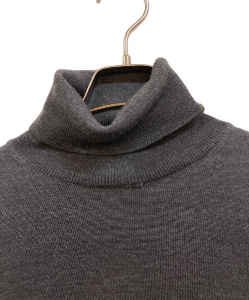 Zanone（ザノーネ）Zanone (ザノーネ) タートルネックニット グレー サイズ:44の古着・服飾アイテム