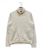 Zanoneザノーネ）の古着「タートルネックニット」｜アイボリー