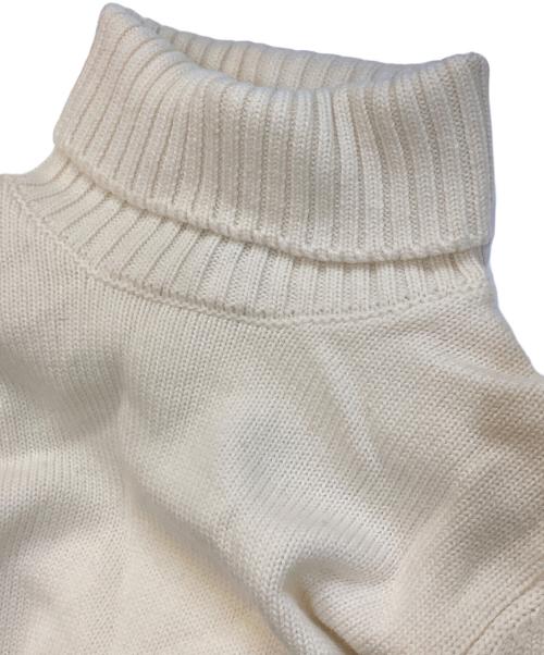 Zanone（ザノーネ）Zanone (ザノーネ) タートルネックニット アイボリー サイズ:48の古着・服飾アイテム