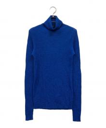 JIL SANDER（ジルサンダー）の古着「アルパカタートルネックニット」｜ブルー