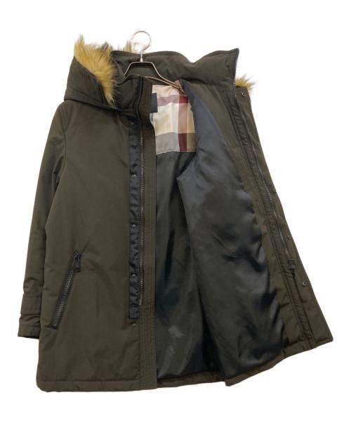 BLACK LABEL CRESTBRIDGE（ブラックレーベル クレストブリッジ）BLACK LABEL CRESTBRIDGE (ブラックレーベル クレストブリッジ) ダウンジャケット カーキ サイズ:Mの古着・服飾アイテム