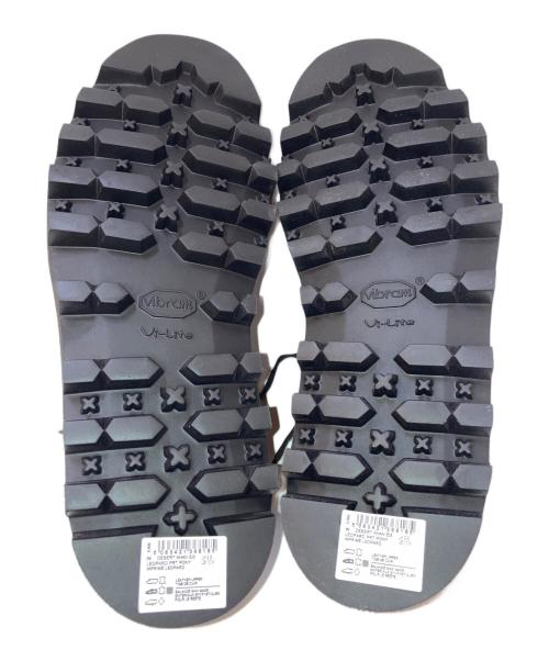 CLARKS（クラークス）CLARKS (クラークス) Engineered Garments (エンジニアドガーメンツ) Desert Khan EG Leopard PRT Pony ブラウン サイズ:27.5㎝の古着・服飾アイテム