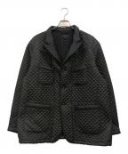 Engineered Garmentsエンジニアドガーメンツ）の古着「Bedford Jacket - Polyester Small Diamond Quilt」｜ブラック