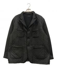 Engineered Garments（エンジニアド ガーメンツ）の古着「Bedford Jacket - Polyester Small Diamond Quilt」｜ブラック