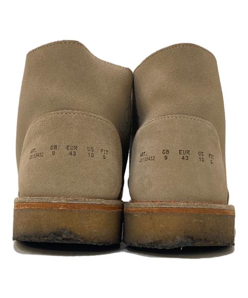 CLARKS（クラークス）CLARKS (クラークス) BEAMS (ビームス) 別注 デザートブーツ ベージュ サイズ:27.5㎝の古着・服飾アイテム