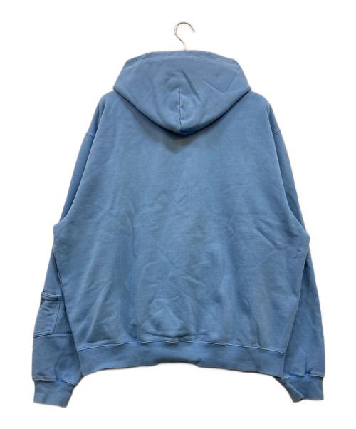 Carhartt WIP（カーハート ワークインプログレス）CARHARTT WIP (カーハート ワークインプログレス) Invincible (インヴィンシブル) Hooded Pigment Dyed Sweat ブルー サイズ:Lの古着・服飾アイテム