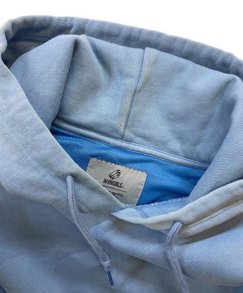 Carhartt WIP（カーハート ワークインプログレス）CARHARTT WIP (カーハート ワークインプログレス) Invincible (インヴィンシブル) Hooded Pigment Dyed Sweat ブルー サイズ:Lの古着・服飾アイテム