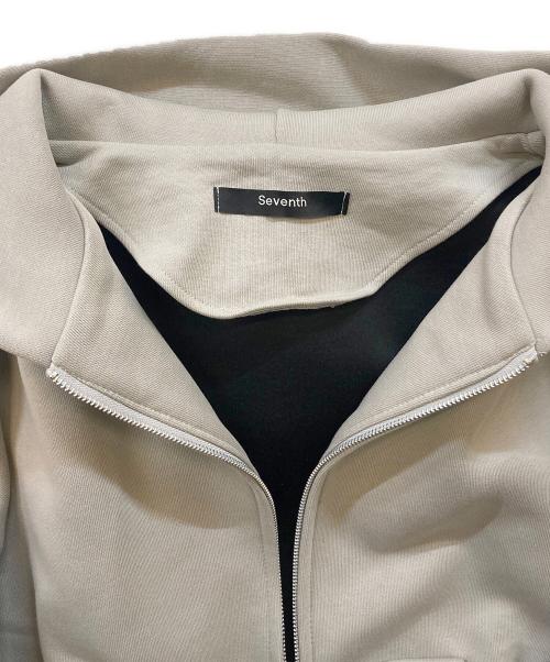 SEVENTH（セブンス）SEVENTH (セブンス) V2 ZIP Hoodie グレー サイズ:Lの古着・服飾アイテム