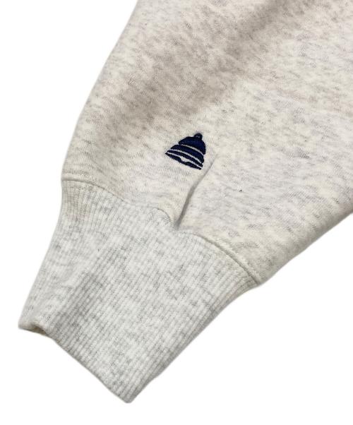 BELL STAMP WEAR（ベルスタンプウェア）BELL STAMP WEAR (ベルスタンプウェア) RIVER WAVE SWEAT CREW NECK PIGMENT DYE グレー サイズ:Lの古着・服飾アイテム