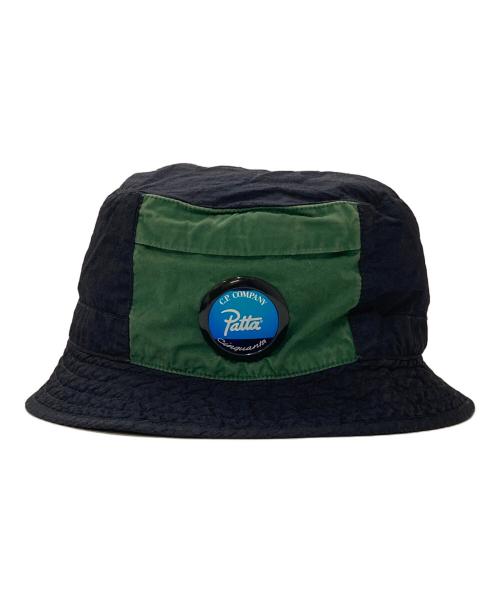C.P COMPANY（シーピーカンパニー）C.P COMPANY (シーピーカンパニー) Patta (パタ) M.T.T.N. HAT ブラックの古着・服飾アイテム