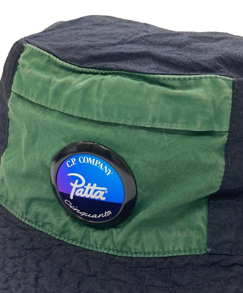 C.P COMPANY（シーピーカンパニー）C.P COMPANY (シーピーカンパニー) Patta (パタ) M.T.T.N. HAT ブラックの古着・服飾アイテム
