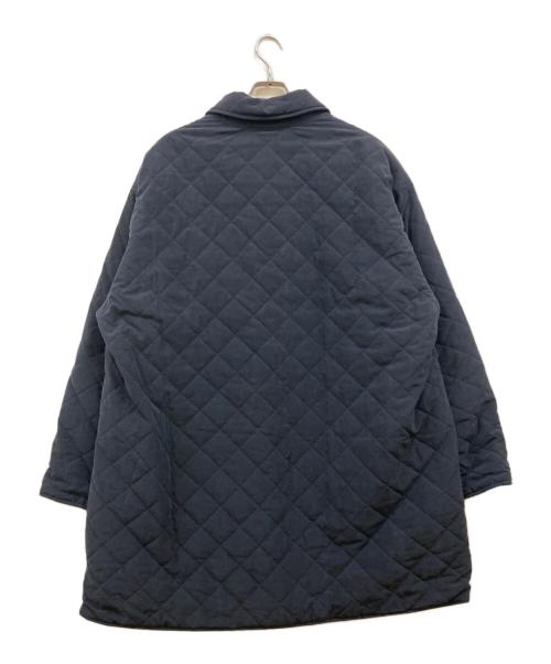 A.PRESSE（アプレッセ）A.PRESSE (アプレッセ) Silk Taffeta Quilted Coat ネイビー サイズ:4の古着・服飾アイテム