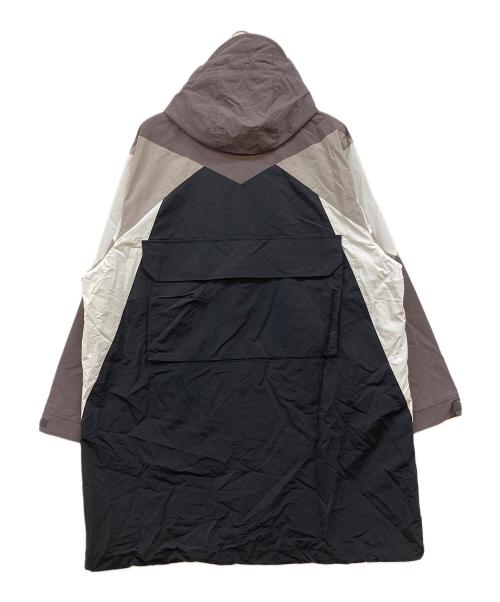 ESOW（エソー）ESOW (エソー) BEAMS T (ビームス ティー) Panel Coat グレー サイズ:Lの古着・服飾アイテム