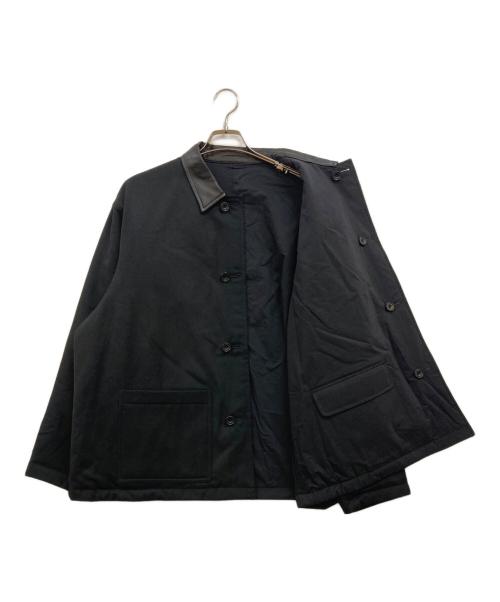 MEN'S BIGI（メンズビギ）MEN'S BIGI (メンズビギ) WOOL x NYLON REVERSIBLE JACKET ブラック サイズ:03 未使用品の古着・服飾アイテム