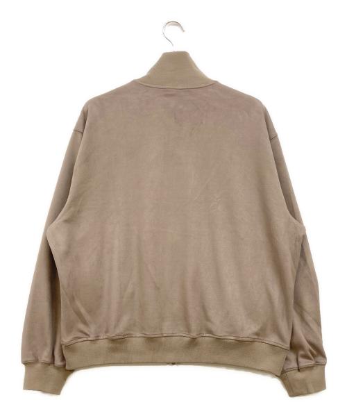 MEN'S BIGI（メンズビギ）MEN'S BIGI (メンズビギ) SUEDE LIKE/HOUND’S TOOTH TRACK JACKET ベージュ サイズ:03 未使用品の古着・服飾アイテム