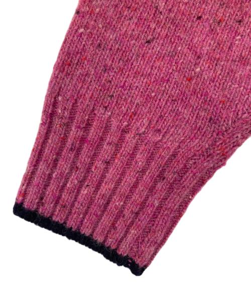 Spick and Span（スピック＆スパン）Spick and Span (スピックアンドスパン) ロゴ インターシャニット ピンク サイズ:下記参照の古着・服飾アイテム