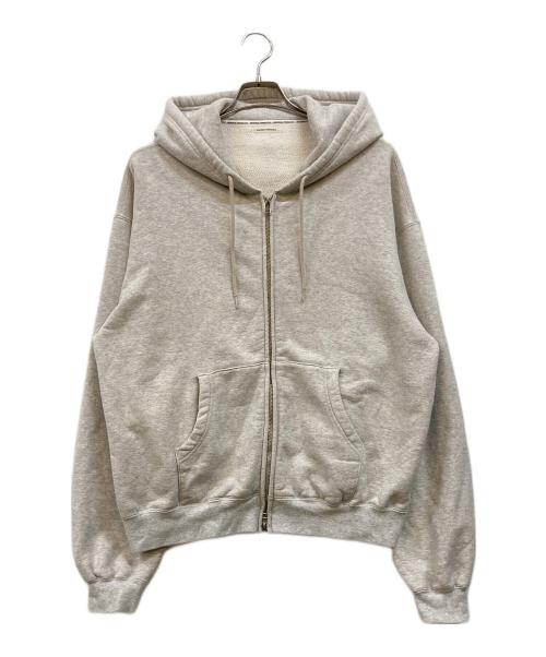 UNIVERSAL PRODUCTS.（ユニバーサルプロダクツ）UNIVERSAL PRODUCTS. (ユニバーサルプロダクツ) JUMBERCA ZIP UP HOODIE グレー サイズ:3の古着・服飾アイテム