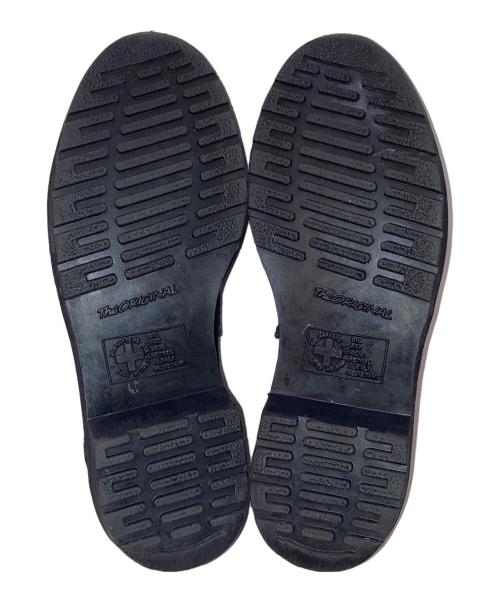 Dr.Martens（ドクターマーチン）Dr.Martens (ドクターマーチン) スウェードタッセルローファー ブラック サイズ:UK7(26㎝)の古着・服飾アイテム