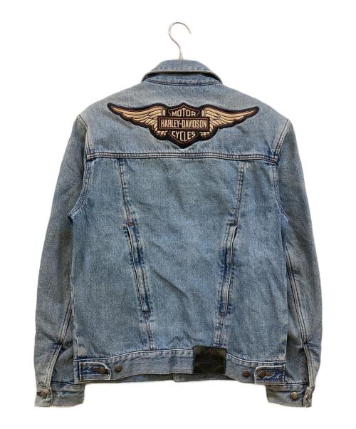 HARLEY-DAVIDSON（ハーレーダビッドソン）HARLEY-DAVIDSON (ハーレーダビッドソン) デニムジャケット インディゴ サイズ:Sの古着・服飾アイテム