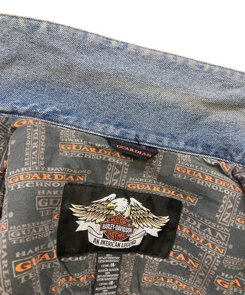 HARLEY-DAVIDSON（ハーレーダビッドソン）HARLEY-DAVIDSON (ハーレーダビッドソン) デニムジャケット インディゴ サイズ:Sの古着・服飾アイテム