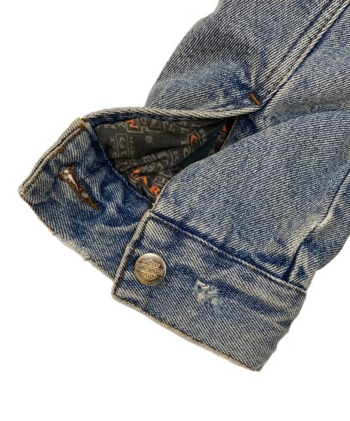 HARLEY-DAVIDSON（ハーレーダビッドソン）HARLEY-DAVIDSON (ハーレーダビッドソン) デニムジャケット インディゴ サイズ:Sの古着・服飾アイテム