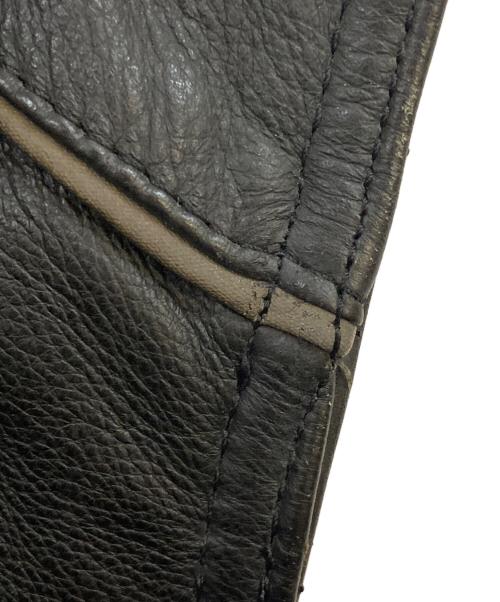 HARLEY-DAVIDSON（ハーレーダビッドソン）HARLEY-DAVIDSON (ハーレーダビッドソン) レザーベスト ブラック サイズ:Ｍの古着・服飾アイテム