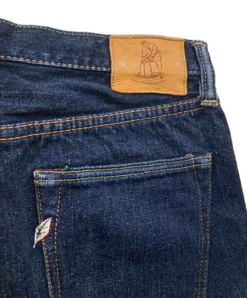 pure blue japan（ピュアブルージャパン）pure blue japan (ピュアブルージャパン) 正藍屋 (ショウアイヤ) セルビッチデニムパンツ インディゴ サイズ:34の古着・服飾アイテム