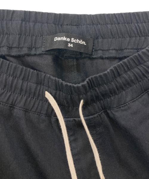 DANKE SCHON（ダンケ シェーン）Danke schon (ダンケ シェーン) STTWILL FLAP CARGO PANTS ブラック サイズ:34の古着・服飾アイテム