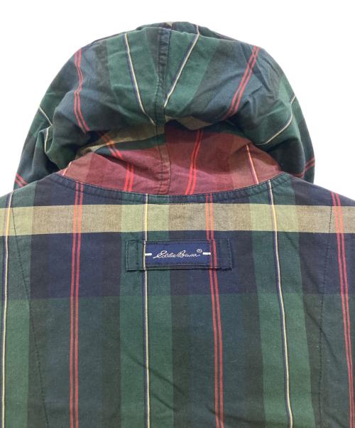 Eddie Bauer（エディーバウアー）Eddie Bauer (エディーバウアー) 90's マドラスチェックアノラックパーカー マルチカラー サイズ:Lの古着・服飾アイテム
