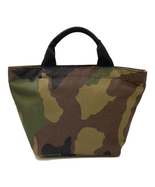 Herve Chapelier（エルベシャプリエ）Herve Chapelier (エルベシャプリエ) 1027W カモフラージュ 舟型カモフラトートバッグ オリーブの古着・服飾アイテム
