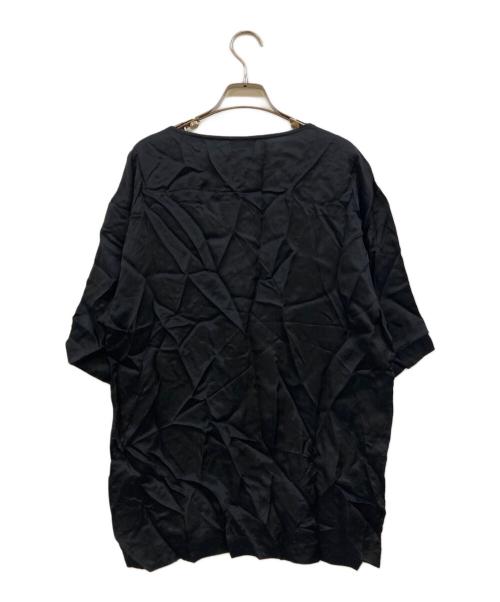 DRIES VAN NOTEN（ドリスヴァンノッテン）DRIES VAN NOTEN (ドリスヴァンノッテン) マリリンモンロー レーヨンカットソー ブラック サイズ:Sの古着・服飾アイテム